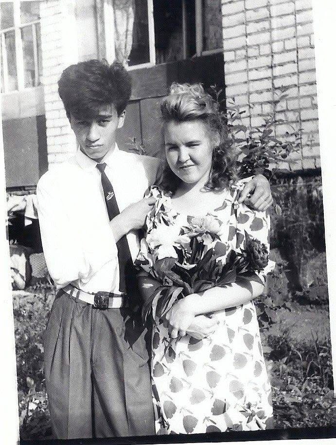 Akop and Svetlana in their early years