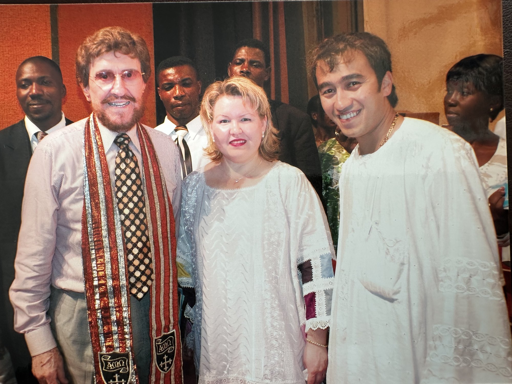With Dr. T.L. Osborn