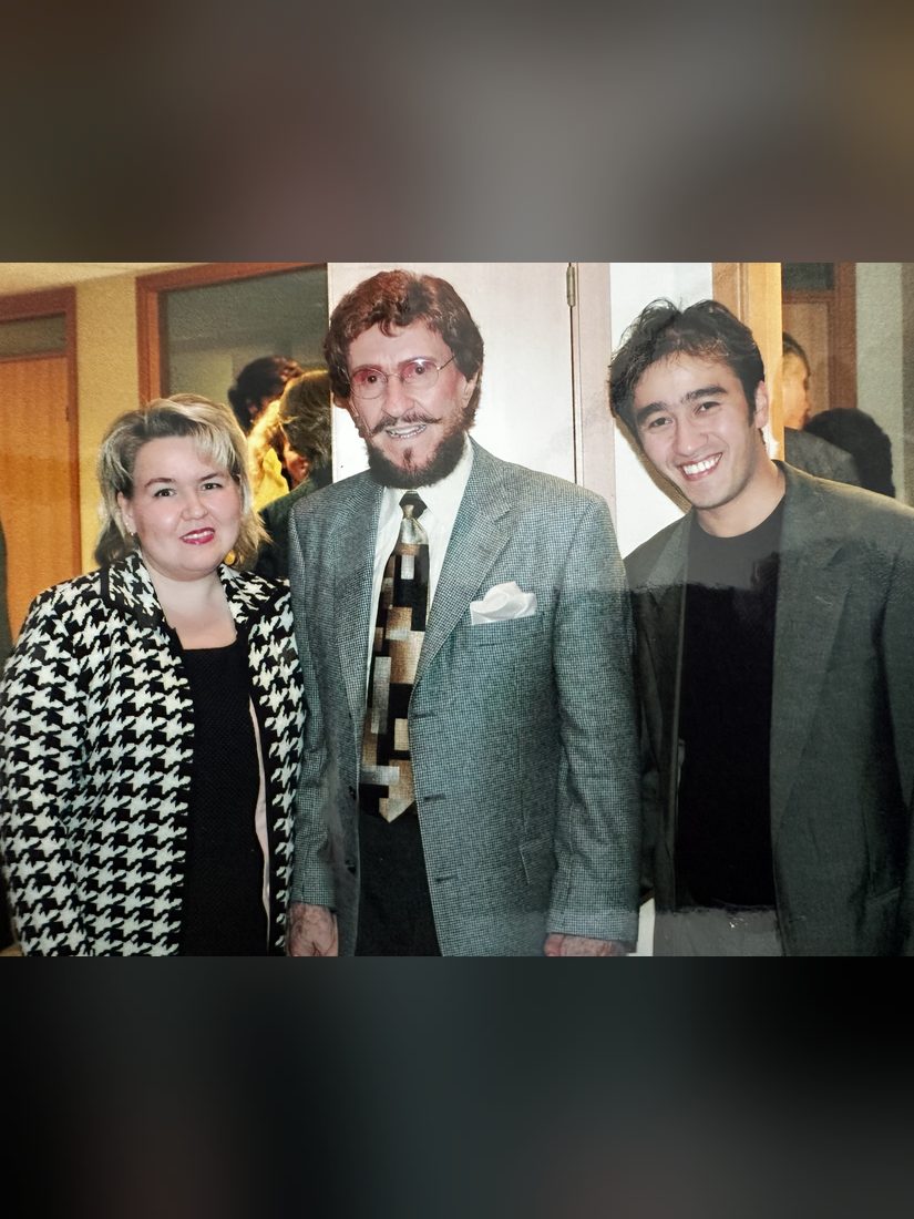 Akop and Svetlana with Dr. T.L. Osborn